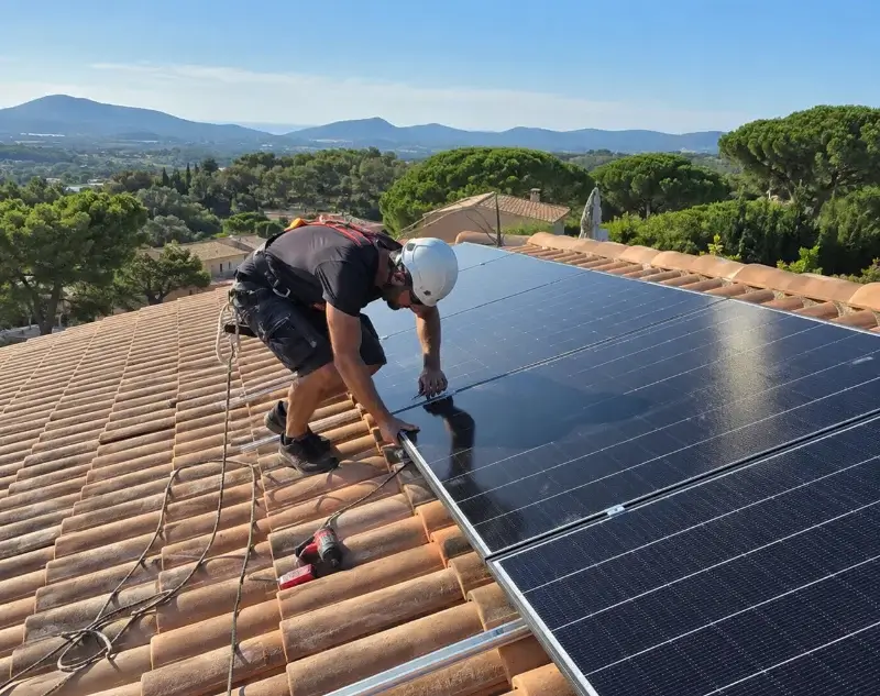 Installateur panneaux solaires Mauron — pose photovoltaïque sur toiture